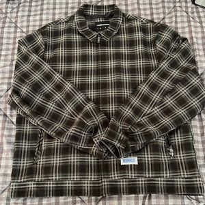THEHUNDRED flannel shirt jacket